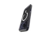 Mobil - Deksel og etui - Puro Impact Clear D3O TPU+PC Case Compatible with MagSafe for iPhone 17 Pro Max - Transparent - PUIPC17P69IMPCLD3OTR