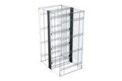 Rackskap - Middle Atlantic BGR Series BGR-CC-45FB - rack cable management tray - 45U - BGR-CC-45FB