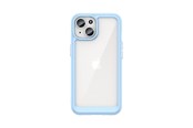 Mobil - Deksel og etui - Hurtel iPhone 15 Plus Outer Space Reinforced Case with Flexible Frame - Blue - 9145576279625
