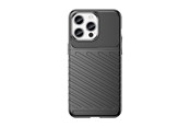 Mobil - Deksel og etui - Hurtel Armored iPhone 15 Pro Max Thunder Case - Black - 9145576279557