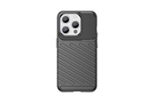 Mobil - Deksel og etui - Hurtel Armored iPhone 15 Pro Thunder Case - Black - 9145576279533
