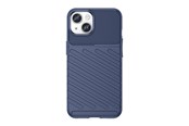 Mobil - Deksel og etui - Hurtel Armored iPhone 15 Plus Thunder Case - Blue - 9145576279526