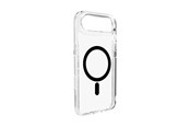 Mobil - Deksel og etui - Puro Lite Mag TPU+PC Case Compatible with MagSafe for iPhone 17 Air - Transparent with Black Ring - PUIPC1766LITEMBLK