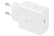 Mobil - Adaptere og ladere - Samsung 45W USB-C Power Adapter (incl. cable) - White - EP-T4511XWEGEU