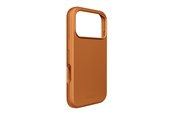 Mobil - Deksel og etui - Puro Icon Mag Pro Liquid Silicone Case for iPhone 17 Pro MagSafe Compatible with Camera Protection and Aluminum Buttons - Orange - PUIPC17P63ICONMPORA