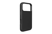 Mobil - Deksel og etui - Puro Icon Mag Pro Liquid Silicone Case for iPhone 17 Pro Max MagSafe Compatible with Camera Protection and Aluminum Buttons - Black - PUIPC17P69ICONMPBLK