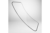 Mobil - Beskyttelsesglass - Puro Flexible Glass D3O Hybrid Glass with Black Frame for iPhone 16 Plus / iPhone 15 Pro Max / iPhone 15 Plus - PUSDGFIPHONE1667D3O