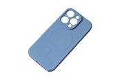 Mobil - Deksel og etui - Hurtel MagSafe Compatible Silicone Case for iPhone 15 Pro Max Silicone Case - Navy Blue - 9145576279953