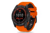 Smartklokke - Tilbehør - Tech-Protect IconBand Pro Strap for Garmin Fenix 3 / 5X / 3HR / 5X Plus / 6X / 6X Pro / 7X - Orange & Black - 9319456605136