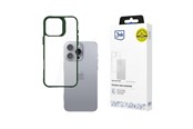 Mobil - Deksel og etui - 3mk Satin Armor Case+ Green for Apple iPhone 16 Pro Max - Transparent - 5903108592734