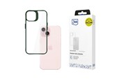 Mobil - Deksel og etui - 3mk Satin Armor Case+ Green for Apple iPhone 15 - transparent - 5903108592574