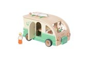 Treleker - Classic World Wooden Camper with Accessories - 9pcs. - 20264