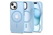 Mobil - Deksel og etui - Tech-Protect MagMat MagSafe Case for iPhone 15 - Matte Blue - 9319456606621
