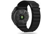 Smartklokke - Tilbehør - Tech-Protect Nylon Pro Strap for Garmin Fenix 3 / 5X / 3HR / 5X Plus / 6X / 6X Pro / 7X - Black - 9319456607758