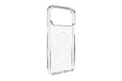 Mobil - Deksel og etui - Puro Lite Mag TPU+PC Case Compatible with MagSafe for iPhone 17 Pro Max - Transparent with White Ring - PUIPC17P69LITEMAGTR