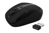 Mus - Canyon CNR-MSOW06B - mouse - 2.4 GHz - black - Mus - Optisk - 6 - Svart - CNRMSOW06B