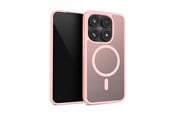 Mobil - Deksel og etui - CRONG Hybrid Matte Magnetic - MagSafe Xiaomi 17 - Pink - CRGHMMXM17PNK