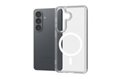 Mobil - Deksel og etui - CRONG Hybrid Clear Magnetic - MagSafe Case for Samsung Galaxy S26 - Clear - CRGHCMSGS26CLR