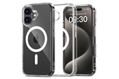 Mobil - Deksel og etui - Tech-Protect FlexAir Hybrid MagSafe Case for iPhone 16 - Transparent - 5906302311460