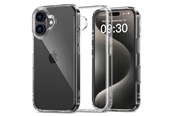 Mobil - Deksel og etui - Tech-Protect FlexAir Hybrid Case for iPhone 16 - Transparent - 5906302311620