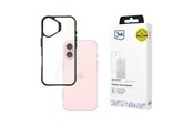 Mobil - Deksel og etui - 3mk Satin Armor Case+ Green for Apple iPhone 16 - transparent - 5903108592710