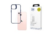 Mobil - Deksel og etui - 3mk Satin Armor Case+ Blue for Apple iPhone 14 - transparent - 5903108592611