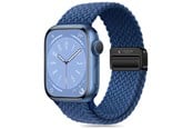 Smartklokke - Tilbehør - Tech-Protect Nylonmag Strap for Apple Watch 4 / 5 / 6 / 7 / 8 / 9 / SE / Ultra 1 / 2 (42 / 44 / 45 / 49 mm) - Blue - 5906302312771