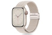 Smartklokke - Tilbehør - Tech-Protect Nylonmag Strap for Apple Watch 4 / 5 / 6 / 7 / 8 / 9 / SE / Ultra 1 / 2 (42 / 44 / 45 / 49 mm) - Beige - 5906302312801