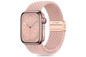 Smartklokke - Tilbehør - Tech-Protect Nylonmag Strap for Apple Watch 4 / 5 / 6 / 7 / 8 / 9 / SE (38 / 40 / 41 mm) - Pink - 5906302312856