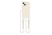 Mobil - Andre tilbehør - Tech-Protect MagNecklace MagSafe Case for iPhone 15 - Beige - 5906302313105