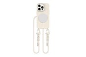 Mobil - Deksel og etui - Tech-Protect MagNecklace MagSafe Case for iPhone 15 Pro - Beige - 5906302313136