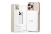 Nødlader - Tech-Protect Powerbank PB24 LifeMag QI2 MagSafe 10000 mAh - White Nødlader - Hvit - 10000 mAh - 5906302313266