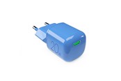 Mobil - Adaptere og ladere - Puro 20W GaN USB-C Wall Charger - Blue - PUFCMTCUSBC20WGBLUE