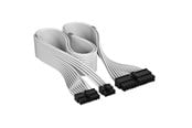 Strømkabel (intern) - Corsair Elite Premium Individually Sleeved ATX 24-pin Cable Type 5 - Hvit - CP-8920449