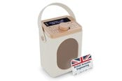 DAB, nettverks- og klokkeradio - Majority Little Shelford Portable Bluetooth DAB Radio - Cream - DAB+/FM - Mono - Krem - LSH-DAB-CRM