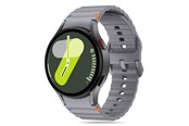 Smartklokke - Tilbehør - Tech-Protect Silicone Sport Strap for Samsung Galaxy Watch 4 / 5 / 5 Pro / 6 / 7 / FE - Grey - 5906302313402