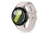 Smartklokke - Tilbehør - Tech-Protect Silicone Sport Strap for Samsung Galaxy Watch 4 / 5 / 5 Pro / 6 / 7 / FE - Grey - 5906302313426
