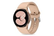 Smartklokke - Tilbehør - Tech-Protect Silicone Strap for Samsung Galaxy Watch 4 / 5 / 5 Pro / 6 / 7 / FE - Beige - 5906302313501