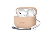 Mobil - Deksel og etui - Tech-Protect Silicone Case for Apple AirPods Pro 1/2 - Beige - 5906302313648