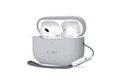 Mobil - Deksel og etui - Tech-Protect Silicone Case for Apple AirPods Pro 1/2 - Gray - 5906302313679
