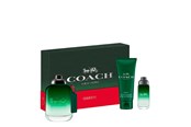 Gavesett - Coach Green Eau De Toilette 215ml.- Gift box. - 3386460147378