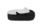 Hund - Bed Time Hundeseng KENZO 70x50x15 cm. Sort - 23G-NEW25-A19 BLACK