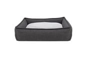 Hund - Bed Time Dog bed MILO 70x55x16 cm. Grey - 23G-SFO20-B9M
