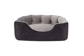 Hund - Bed Time Dog bed LUNA ECO 50x46x16 cm. Black - 23G-SFYDQ10-A15S