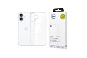 Mobil - Deksel og etui - 3mk Clear MagCase for Apple iPhone 16 - transparent - 5903108587082