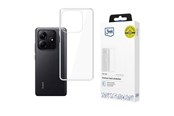 Mobil - Deksel og etui - 3mk Clear Case for Xiaomi Redmi Note 14 5G - transparent - 5903108620932
