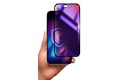 Mobil - Beskyttelsesglass - 3mk Rainbow Privacy Tempered Glass for Apple iPhone 15 Pro Max - 5903108586337