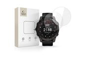 Mobil - Beskyttelsesglass - Tech-Protect Glass Fit+ 2-pack Tempered Glass for Garmin Fenix 7 / 7 Pro - Clear - 5906302318582