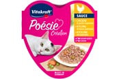 Katt - Vitakraft Poesie Creation Fjerkræ + grønt - 31334