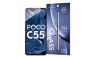 Mobil - Beskyttelsesglass - Hurtel Standard Tempered Glass Envelope Tempered Glass for Xiaomi Redmi 11A / Poco C55 / Redmi 12C 9H - 9145576275320